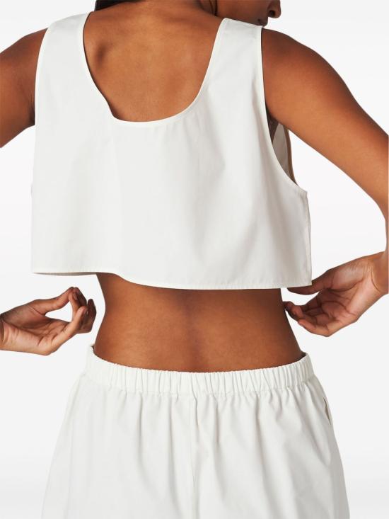  미우미우 민소매 티셔츠 MT1982SOOO10RG - MIU MIU