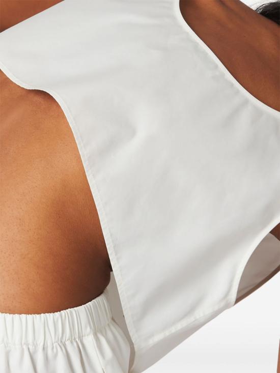  미우미우 민소매 티셔츠 MT1982SOOO10RG - MIU MIU