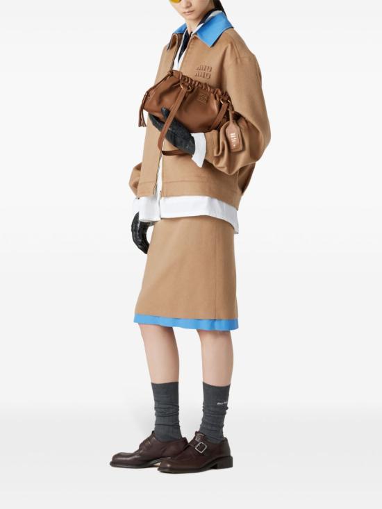  미우미우 숄더백 5BG306VOOOACSW brown - MIU MIU
