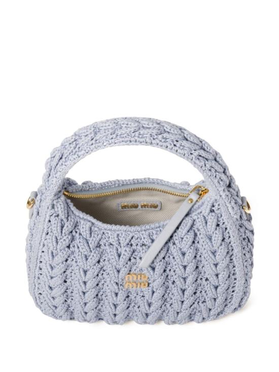  미우미우 토트백 5BC125VOOO2CQZ blue - MIU MIU