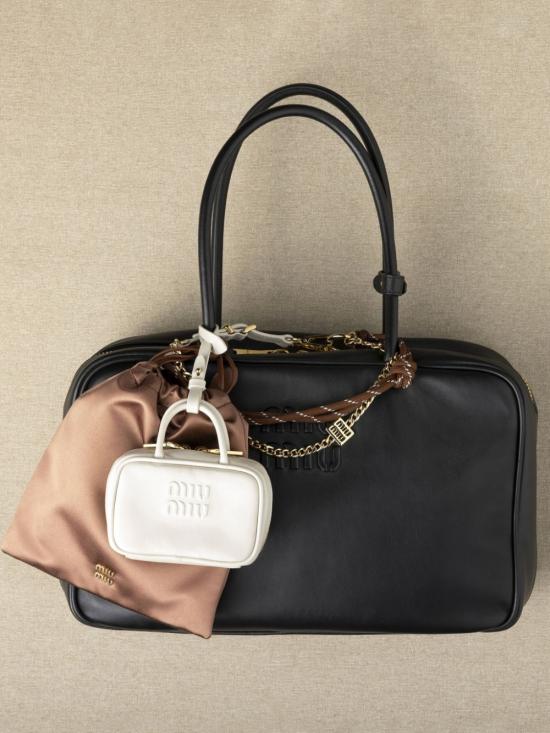  미우미우 뷰티 케이스 5NG010049 brown - MIU MIU