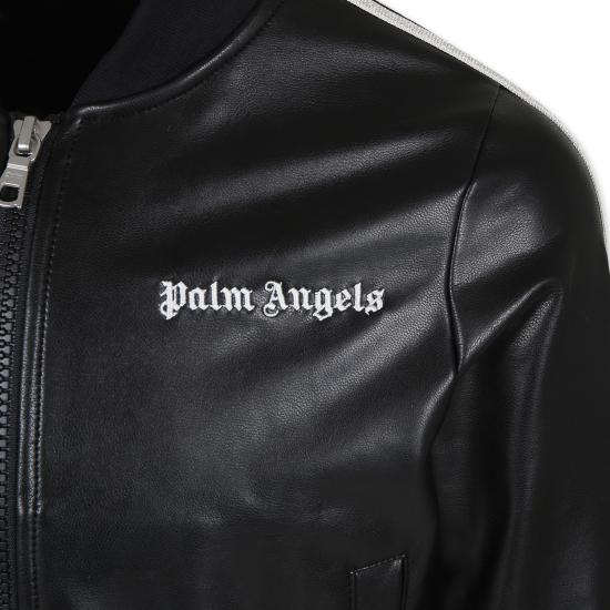 24FW [키즈] 팜앤젤스 봄버 자켓 PBEA016F24FAB0011003 BLACK - PALM ANGELS