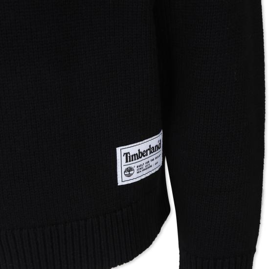 24FW [키즈] 팀버랜드 트레이닝 상의 T60321 09B BLACK - TIMBERLAND