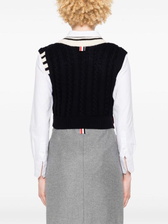  톰브라운 민소매 티셔츠 FKV205AY1024 - THOM BROWNE