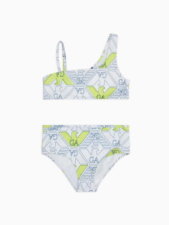  [키즈] 알마니 수영복/비치웨어 EG000001 AF10044 P0002 Bianco lime