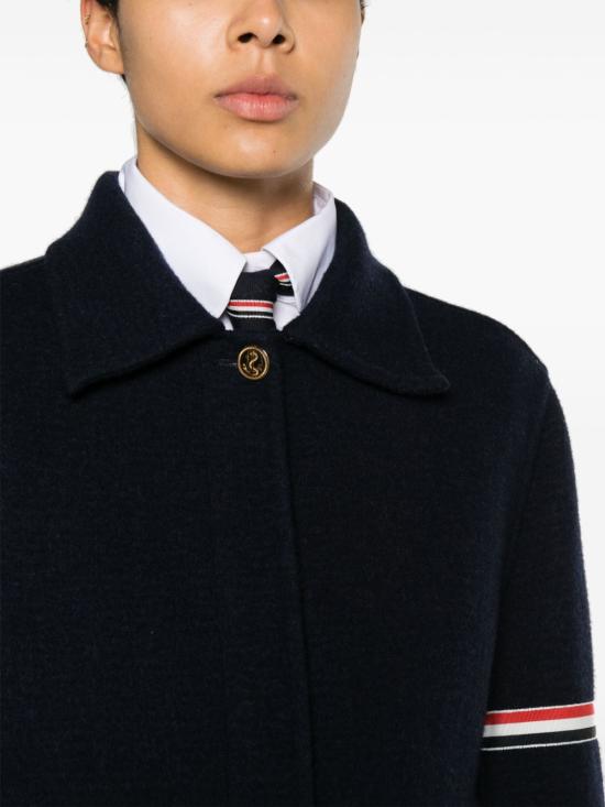  톰브라운 자켓 FBC915CF0656 navy - THOM BROWNE