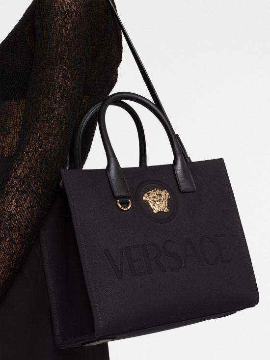  베르사체 토트백 10058611A03095 black - VERSACE
