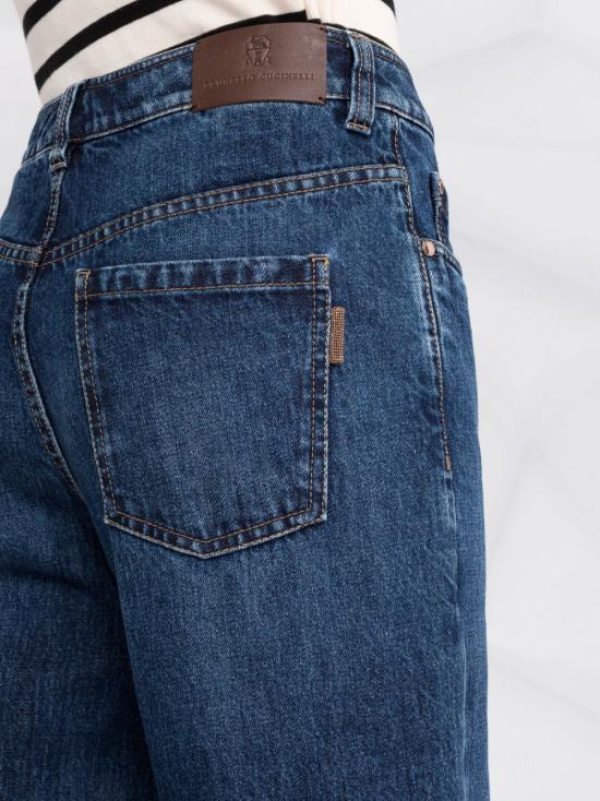  브루넬로 쿠치넬리 데님 팬츠 MA095P5732C8349 blue - BRUNELLO CUCINELLI