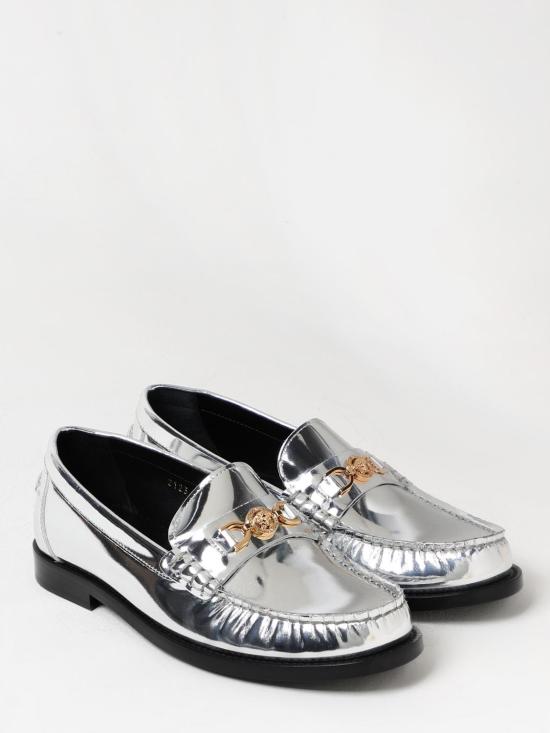 24FW 베르사체 로퍼 10121231A04302 1E01V Silver - VERSACE