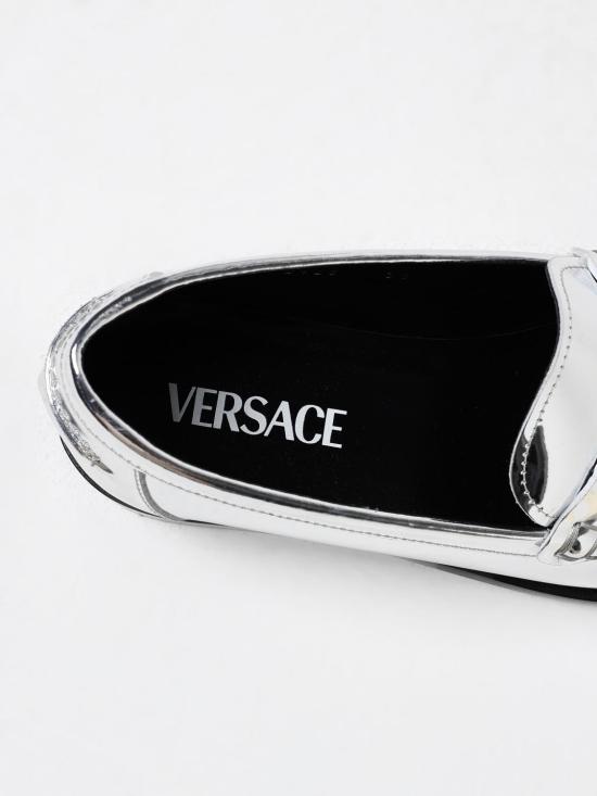 24FW 베르사체 로퍼 10121231A04302 1E01V Silver - VERSACE