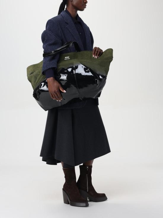 24FW 아미 숄더백 ULL505AL0060 364 Green - AMI