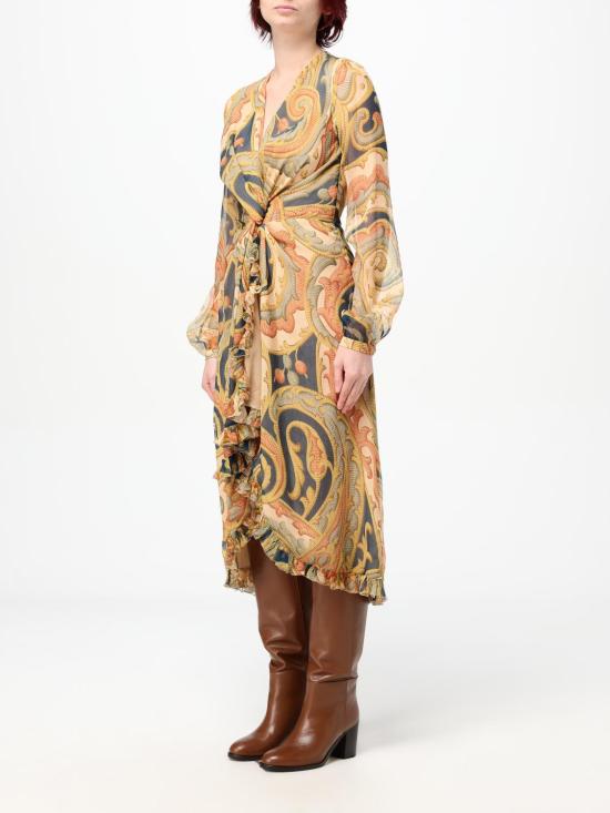  에트로 미디 원피스 WRHA024299SA1F3 X0883 Blue - ETRO