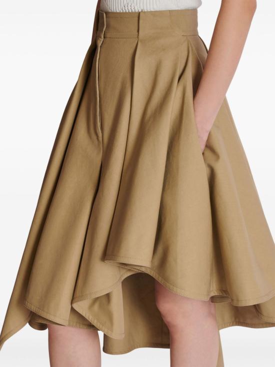  발망 미디 스커트 DF0LD445CF480FK beige - BALMAIN