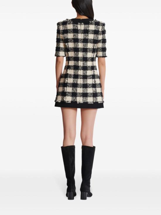  발망 롱 원피스 DF0R7360MF82EAB - BALMAIN