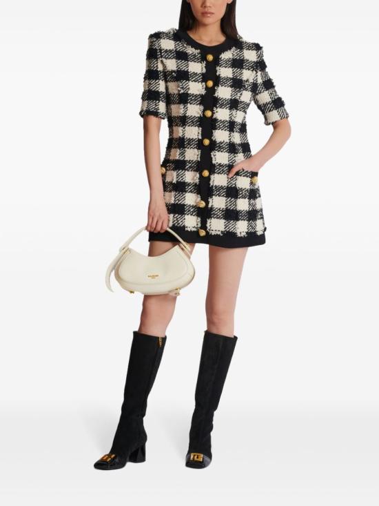  발망 롱 원피스 DF0R7360MF82EAB - BALMAIN