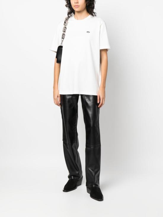  디젤 반팔 티셔츠 A038190AIJU white - DIESEL