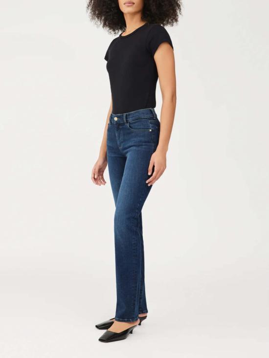  DL 1961 데님 팬츠 Dl 1961 Mara Straight Instasculpt Jeans India Ink - DL 1961