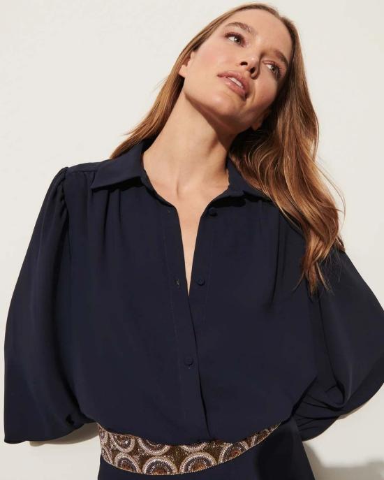  피그 와이드 벨트 Figue Iris 비즈 가죽  메탈릭 콤보 - FIGUE