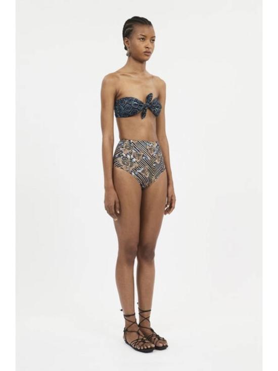  울라 존슨 비키니 수영복 팔마 비키니 탑 아쿠아마린 - ULLA JOHNSON