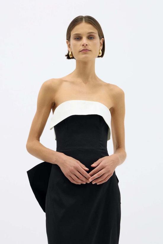  레이첼 길버트 롱 원피스 버디 드레스 블랙/화이트 - RACHEL GILBERT