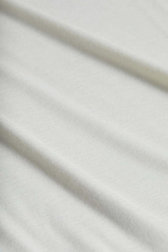  라장스 민소매 티셔츠 L'agence Ceci 슬리브리스 터틀넥 빈티지 화이트 - L'AGENCE