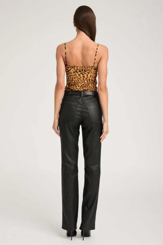  스프룸 스트레이트 팬츠 Sprwmn 5 포켓 앵클 슬림  블랙 - SPRWMN