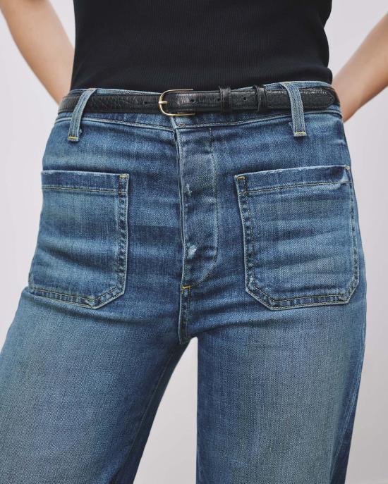  닐리로탄 데님 팬츠 닐리 로탄 플로렌스 진 클래식 워시 - NILI LOTAN