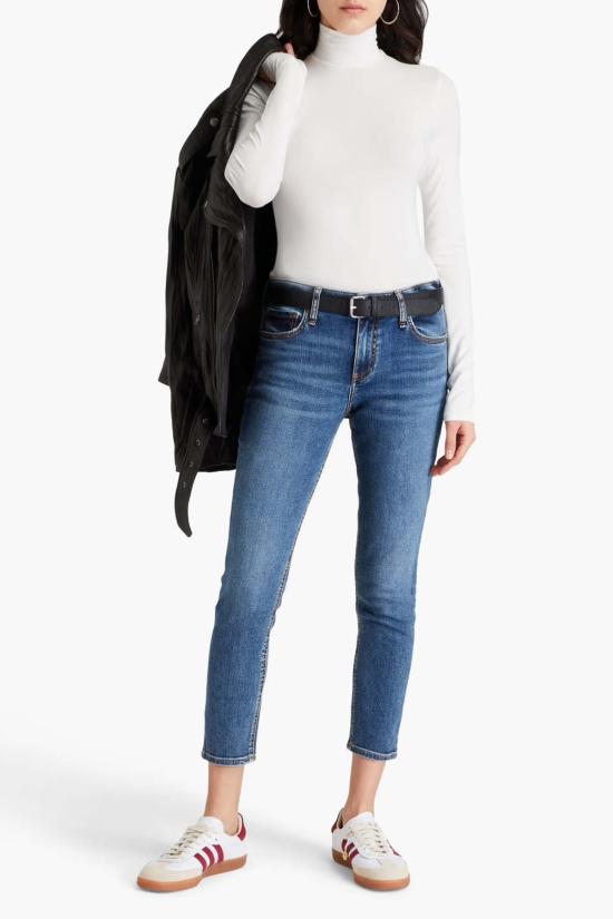  랙앤본 데님 팬츠 래그앤본 케이트 미드 라이즈 앵클 스키니 몬테로소 - RAG & BONE