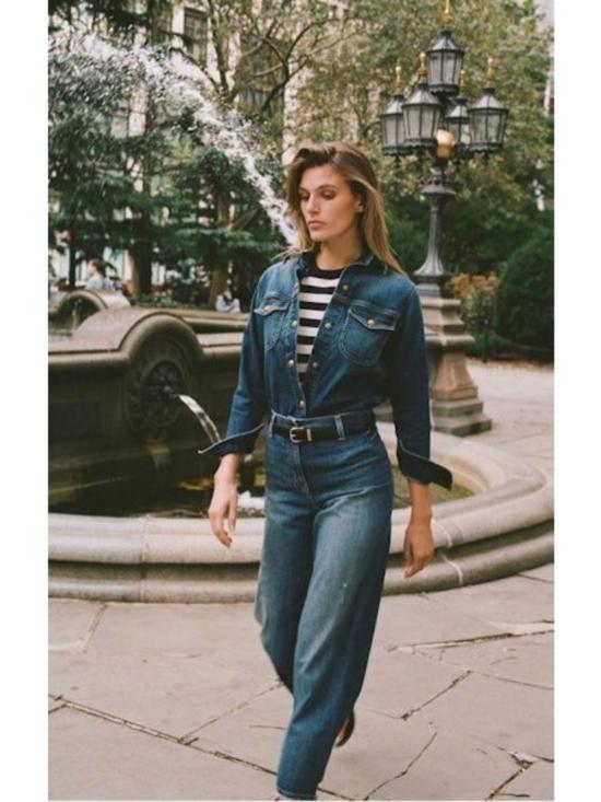  닐리로탄 데님 팬츠 닐리 로탄 메건 진 클래식 워시 - NILI LOTAN