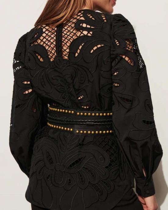  피그 와이드 벨트 Figue Dahlia 스터드 랩 - FIGUE