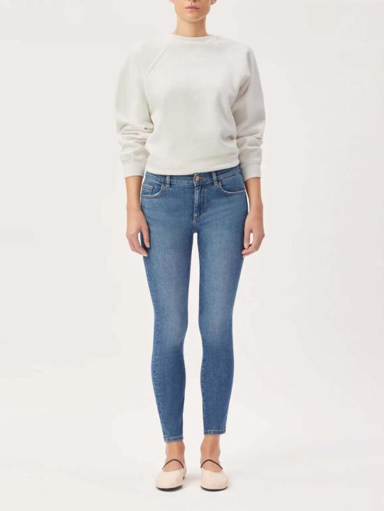  DL 1961 데님 팬츠 Dl 1961 플로렌스 스키니 미드 라이즈 스텔라