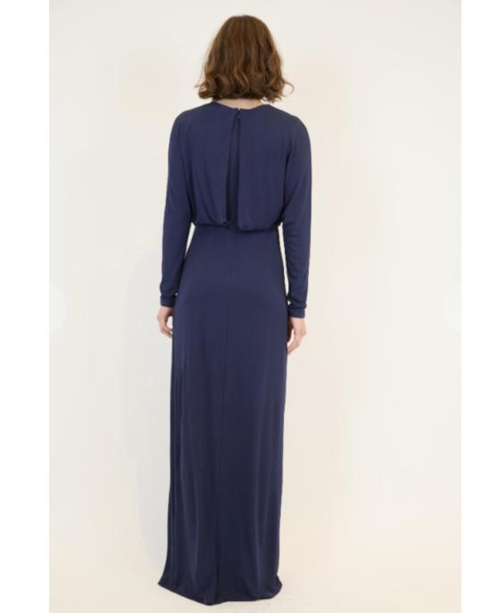  심카이 롱 원피스 메이지 L/S 드레스 미드나잇 - SIMKHAI