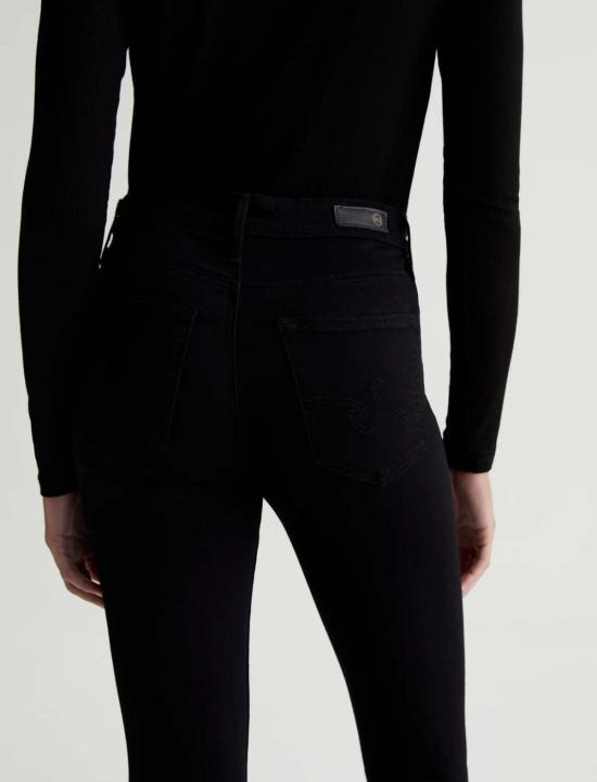  아드리아노 골드슈미드 데님 팬츠 Ag Jeans Farrah Jean 슈퍼 블랙 - ADRIANO GOLDSCHMIED