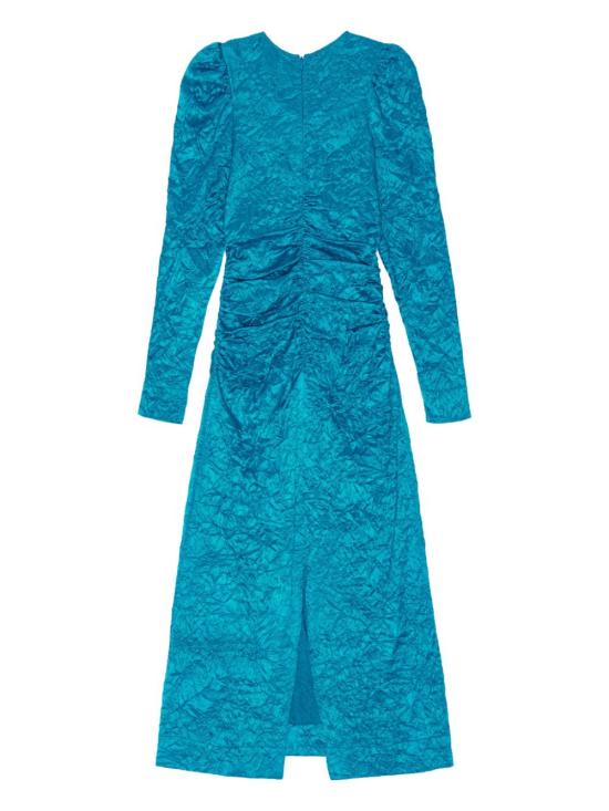  가니 롱 원피스 F8575 blue - GANNI