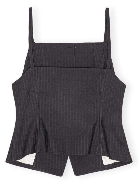  가니 민소매 티셔츠 F9484 - GANNI