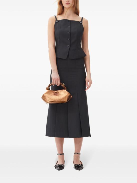  가니 민소매 티셔츠 F9484 - GANNI