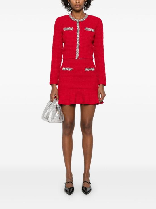  셀프 포트레이트 숏팬츠 RS25918SK red - SELF PORTRAIT