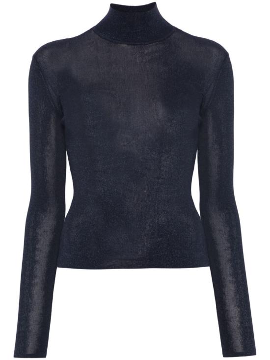  셀프 포트레이트 터틀넥 RS25126T blue