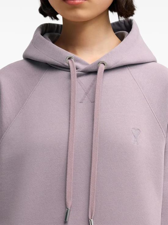  아미 후드 티셔츠 H24USW240JE0091 lilac - AMI