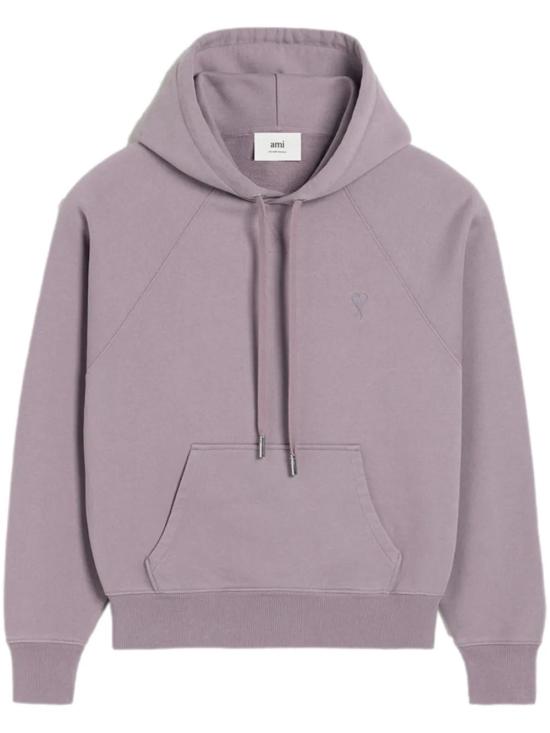  아미 후드 티셔츠 H24USW240JE0091 lilac