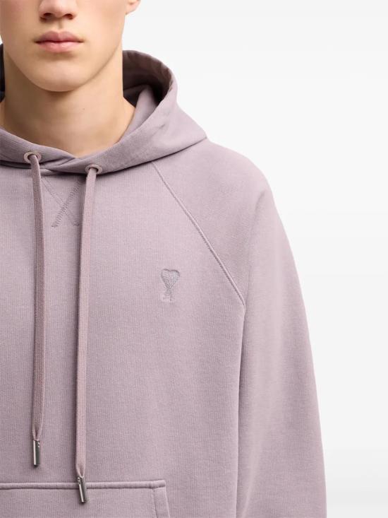  아미 후드 티셔츠 H24USW240JE0091 lilac - AMI