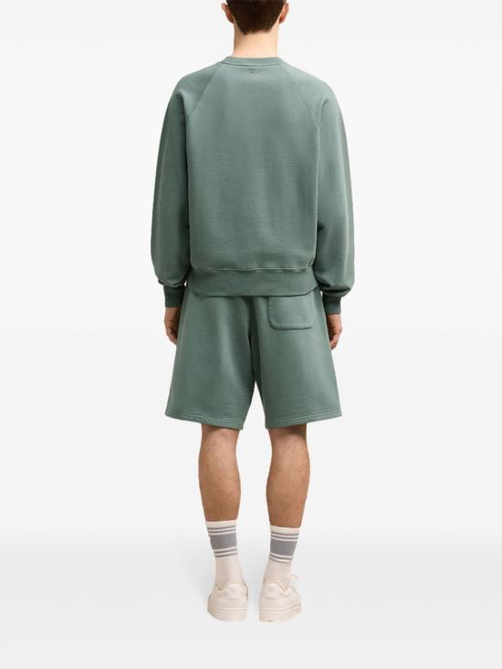  아미 긴팔 티셔츠 H24USW040JE0091 green - AMI