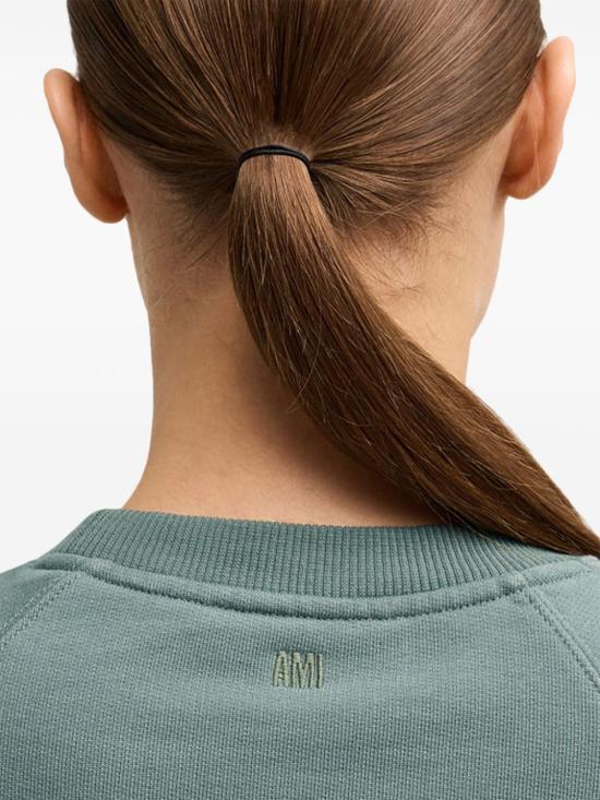  아미 긴팔 티셔츠 H24USW040JE0091 green - AMI