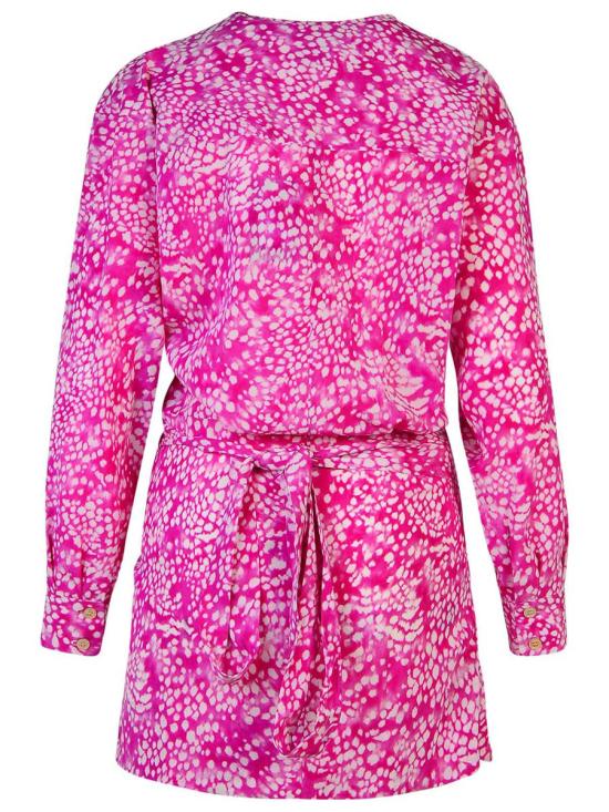 24FW 이자벨마랑 미디 원피스 RO0587FA B3J03IFAWH Purple - ISABEL MARANT