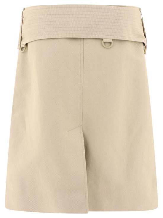  버버리 숏 스커트 8087482 Beige - BURBERRY