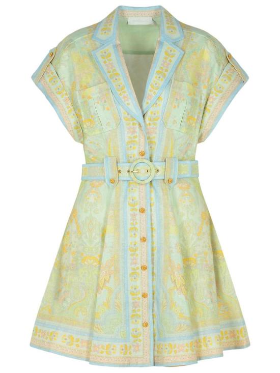 25SS 801 숏 원피스 1010DRS252MINML GREEN