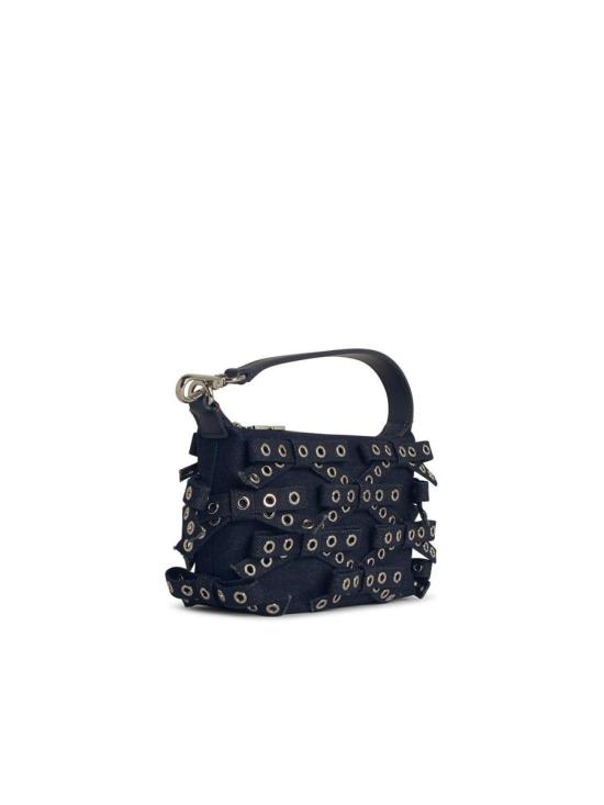 25SS 가니 토트백 A6378642 NAVY - GANNI