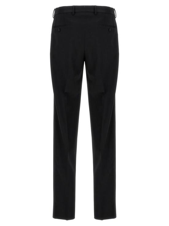  돌체앤가바나 스트레이트 팬츠 GWZMXTGG861N0000 Black - DOLCE & GABBANA