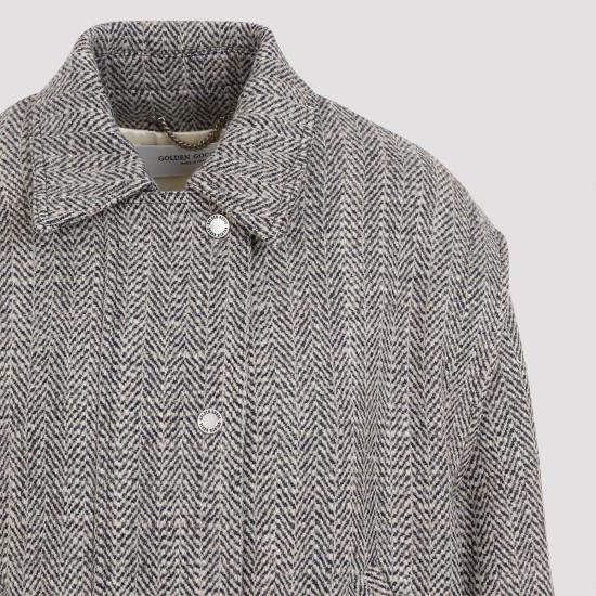 24FW 골든구스 자켓 GWP01952 P00161782696 GREY - GOLDEN GOOSE