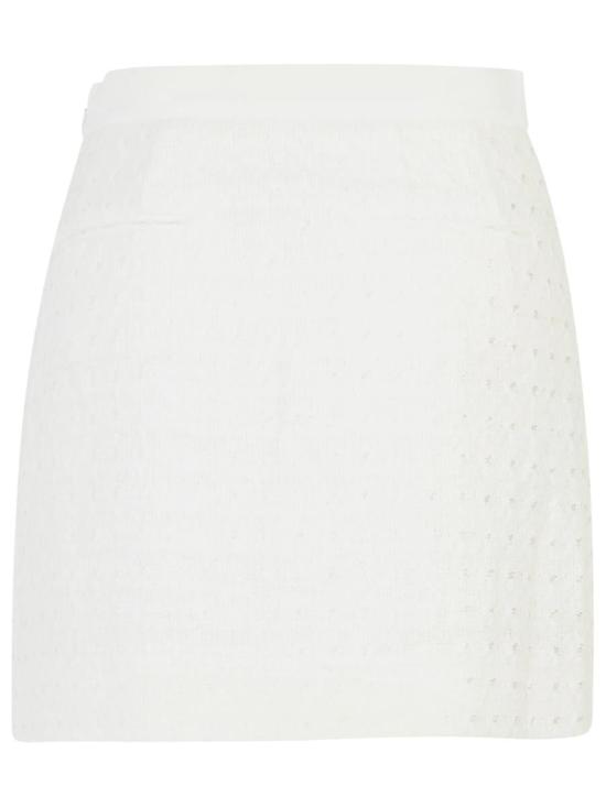 24FW 카사블랑카 스커트 WPF24 SK 116 01OFF WHITE - CASABLANCA